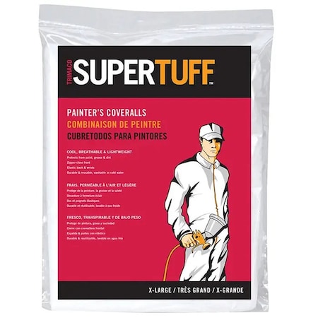 Trimaco Disposable Coveralls, Collared, 1 PR 9905